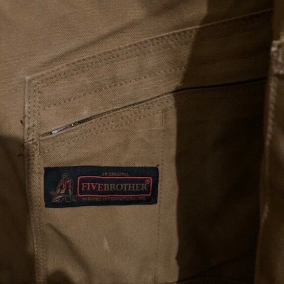 Five Brothers duck canvas quilt lined coveralls - Picture 4 of 8